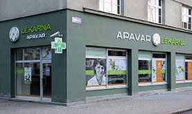 Lékárna Apavar zvenku